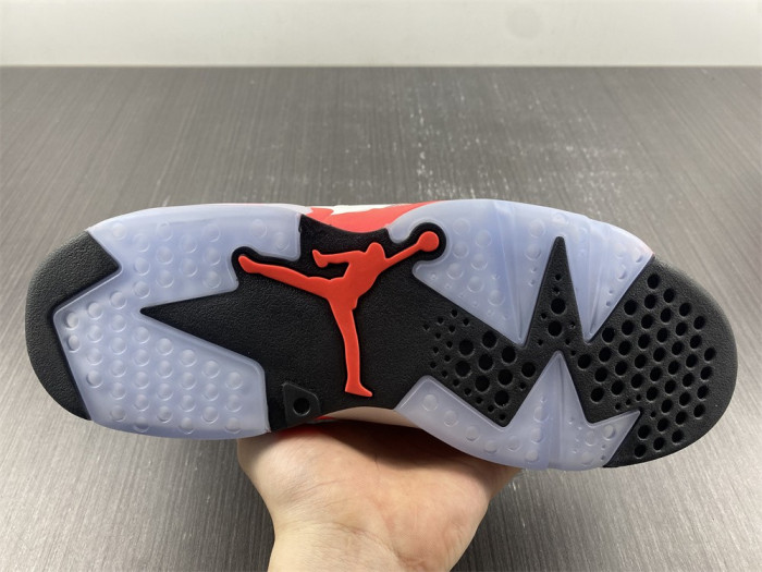 Jordan 6 Retro Infrared White 384664-123