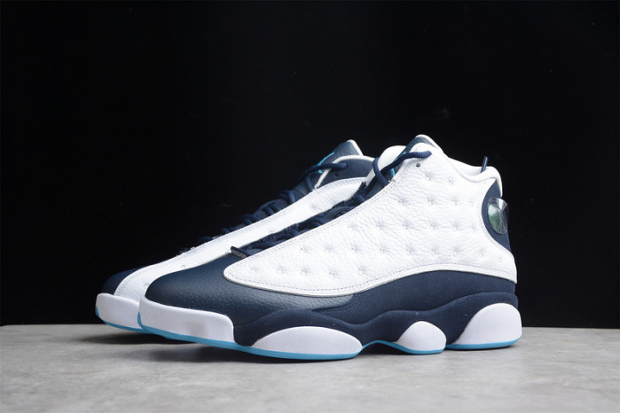 Air Jordan 13 Retro White Obsidian Powder Blue 414571-144