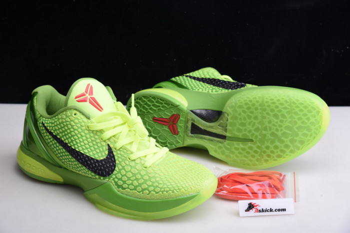 Nike Kobe 6 Grinch 429659-701