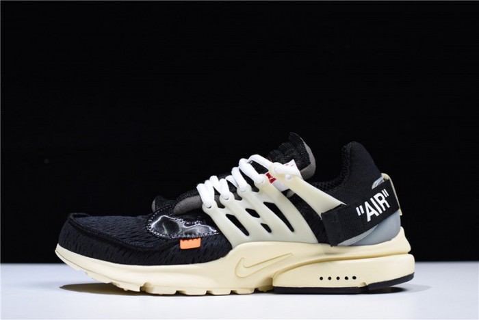 OF X Nike Air Presto BLACK/BLACK-MUSLIN  AA3830-001