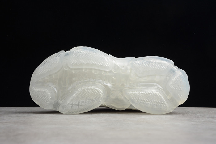 Balen Triple S Clear Sole White 541624 W09E1 9000