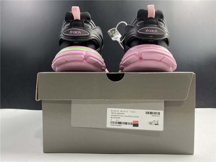 Balen TRIPLE TRAINER LIGHTED BLACK AND PINK 542436 W3AC1 1051