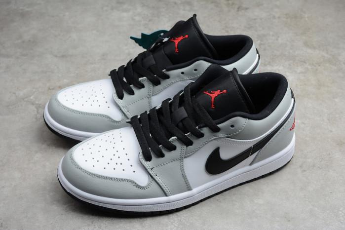 Air Jordan 1 Low Light Smoke Grey 553558-030