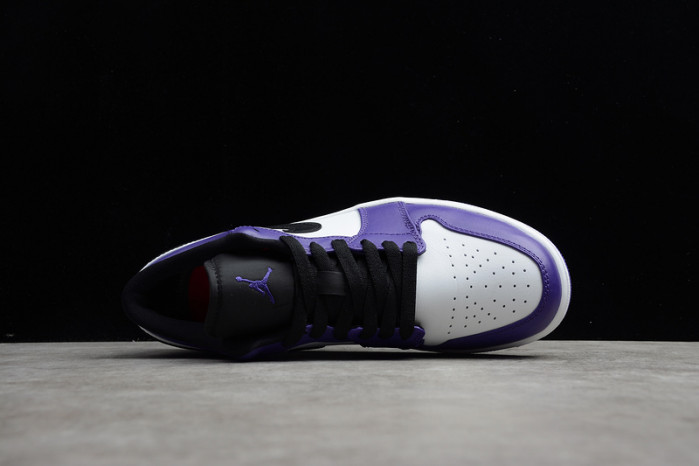 AIR JORDAN 1 LOW COURT PURPLE WHITE 553558-500