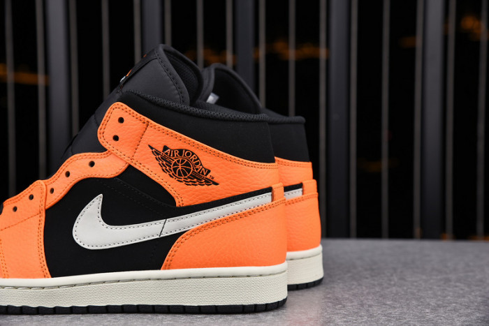Air Jordan 1 Mid Black Cone 554724-062