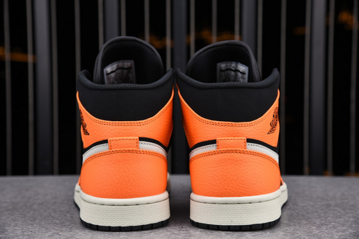 Air Jordan 1 Mid Black Cone 554724-062