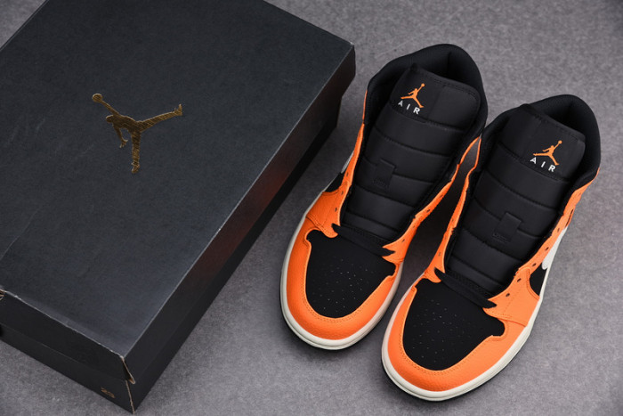 Air Jordan 1 Mid Black Cone 554724-062