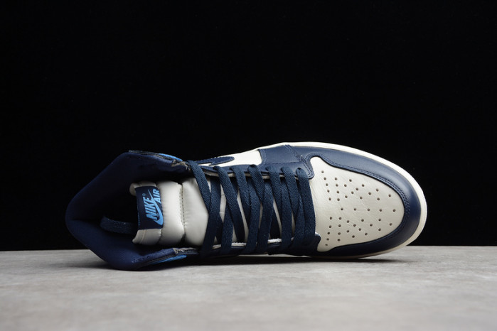 Air Jordan 1 Retro High Obsidian UNC 555088-140