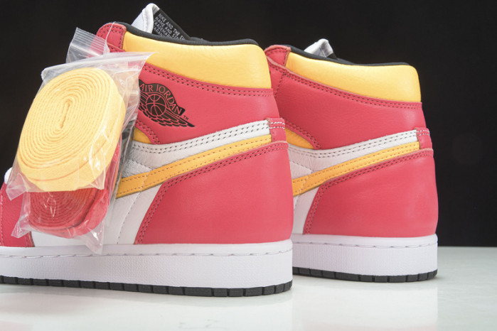 Air Jordan 1 Retro High OG Light Fusion Red 555088-603