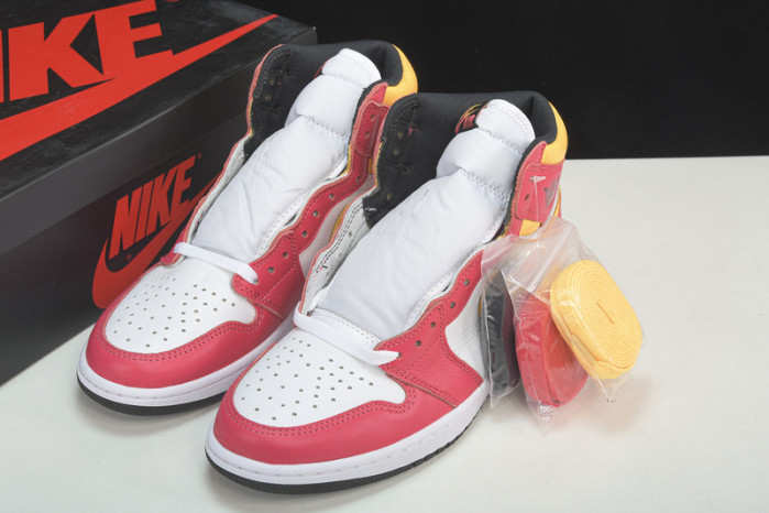 Air Jordan 1 Retro High OG Light Fusion Red 555088-603