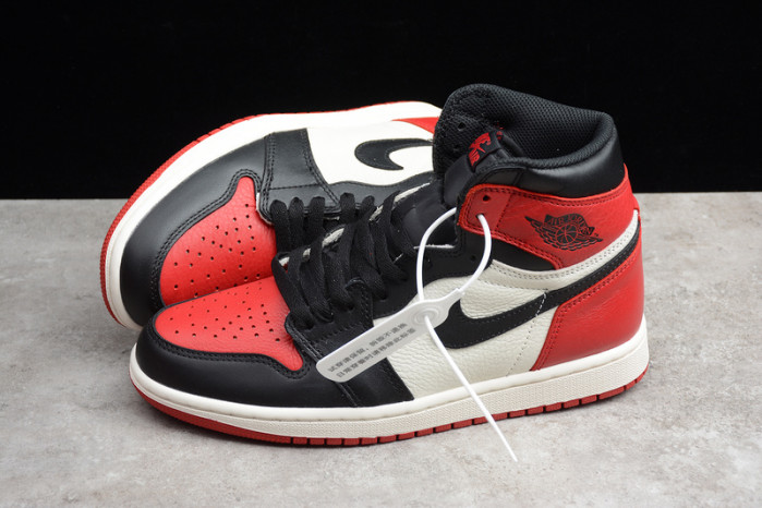 Air Jordan 1 Retro High Bred Toe OG 555088-610