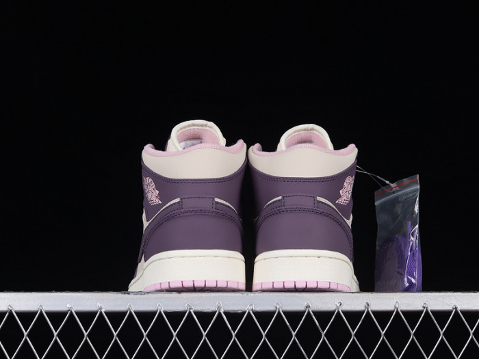 Air Jordan 1 Mid Pro Purple Desert Sand 555112-500