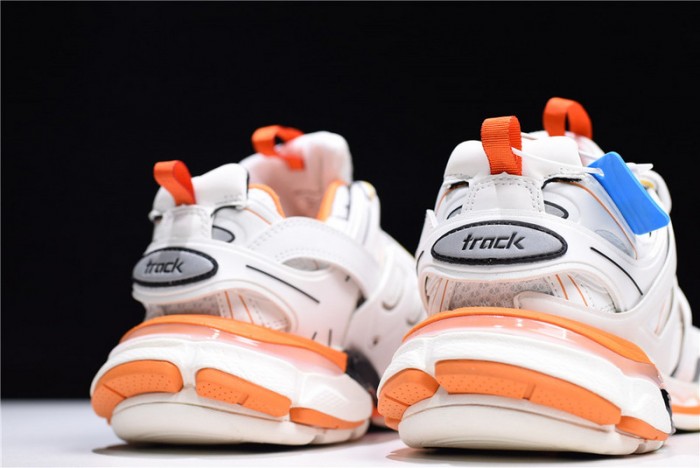 Balen Track Sneakers ORANGE/WHITE 656686 W06G0 2001
