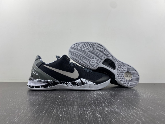 Nike Kobe 8 System Philippines Black Silver 613959-001