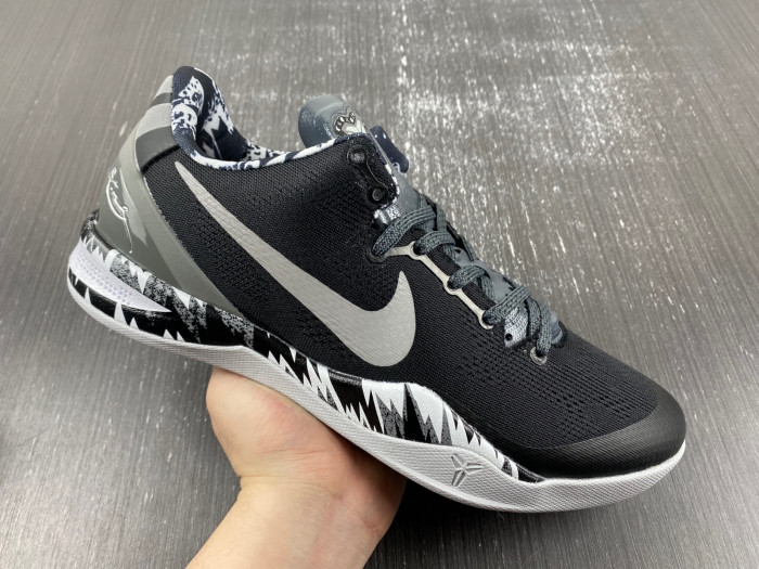 Nike Kobe 8 System Philippines Black Silver 613959-001