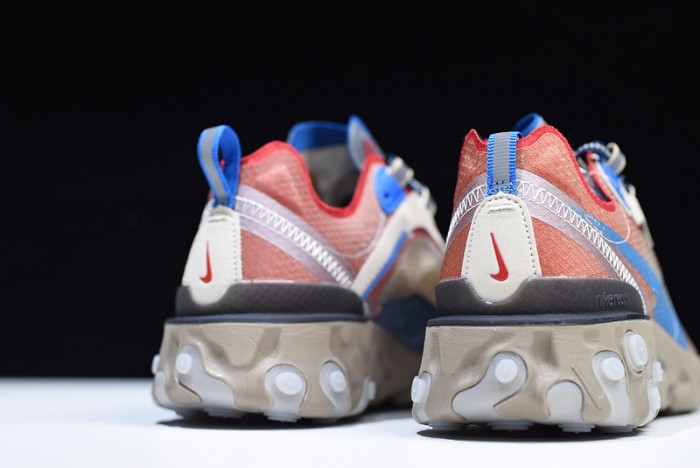 Nike React Element 87 Undercover Light Beige Chalk BQ2718 -200