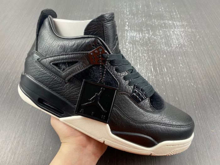 Air Jordan 4 Retro Pony Hair Black  819139-010