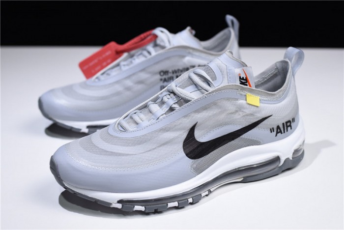 OF X NIKE AIR MAX 97 Grey AJ4585-002