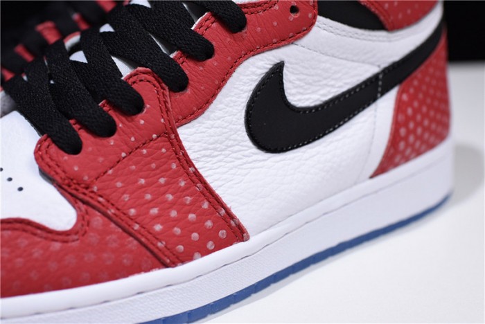 Air Jordan 1 Retro High Spider-Man Origin Story 555088-602