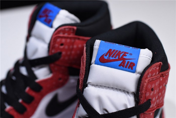 Air Jordan 1 Retro High Spider-Man Origin Story 555088-602