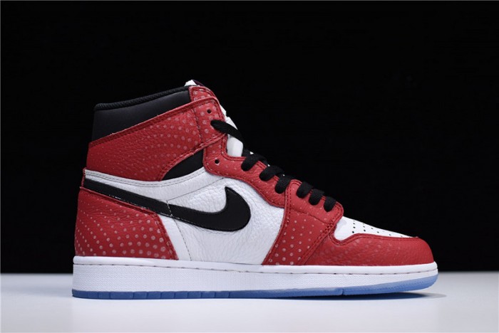 Air Jordan 1 Retro High Spider-Man Origin Story 555088-602