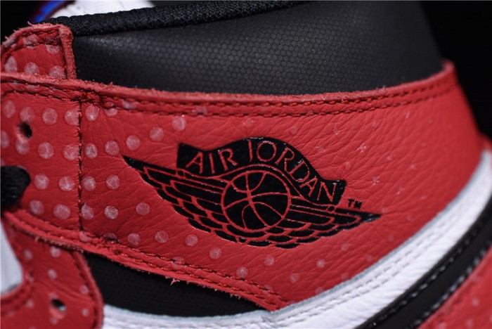 Air Jordan 1 Retro High Spider-Man Origin Story 555088-602