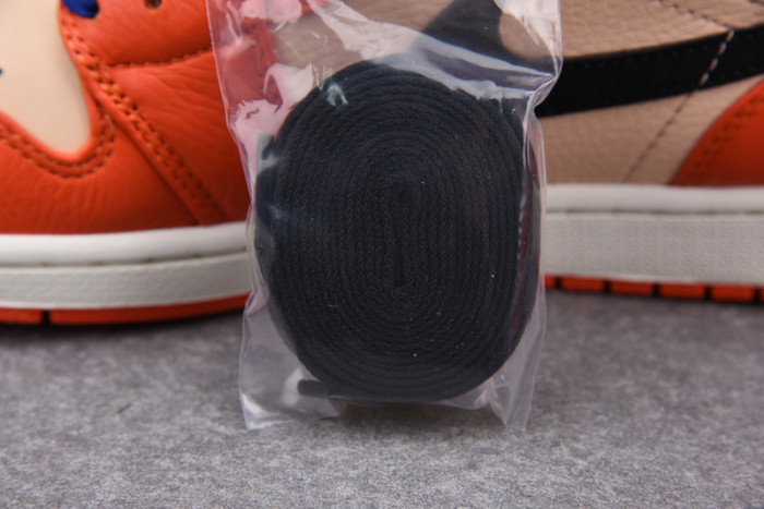 Air Jordan 1 Mid Team Orange Black 852542-800