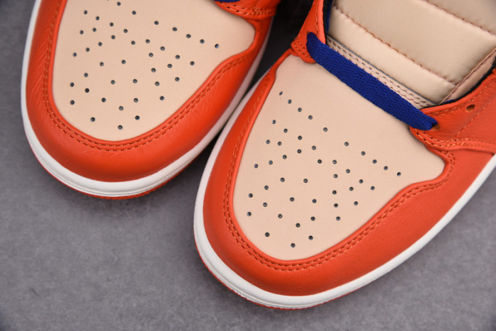 Air Jordan 1 Mid Team Orange Black 852542-800