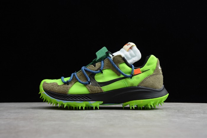 OF X Nike Zoom Terra Kiger 5 Electric Green  - CD8179-300