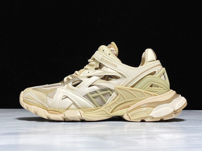 Balen Runner Sneakers Gold White 570391 W2GN7 2008