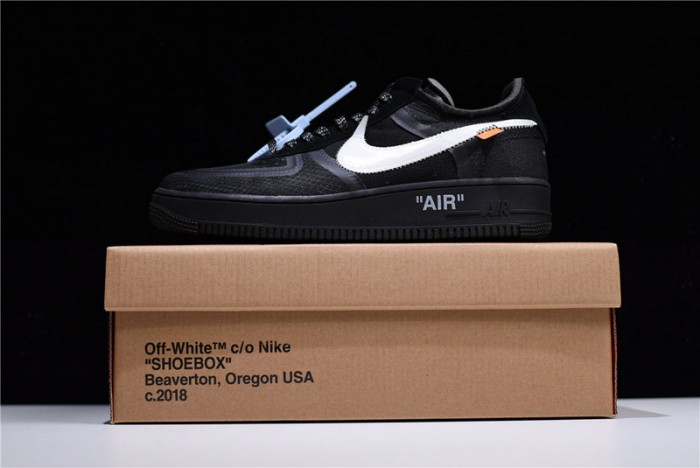 OF X Nike Air Force 1 Black AO4606-001