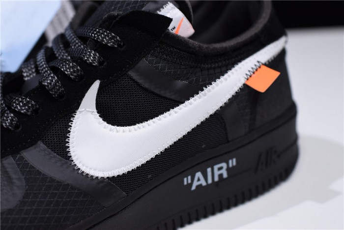 OF X Nike Air Force 1 Black AO4606-001
