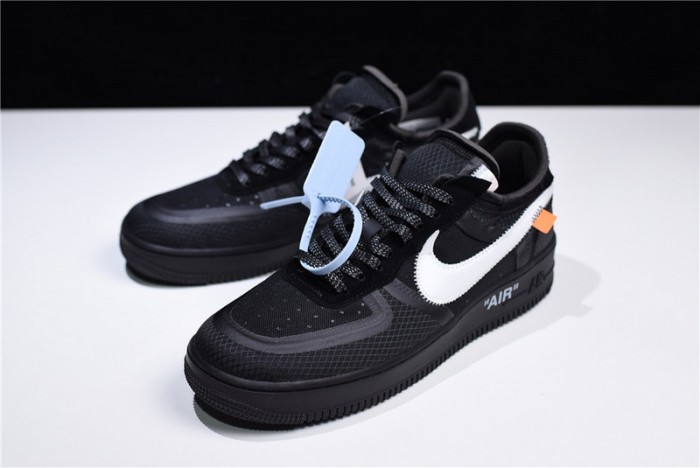 OF X Nike Air Force 1 Black AO4606-001
