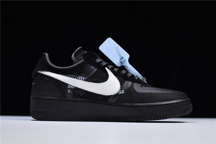 OF X Nike Air Force 1 Black AO4606-001