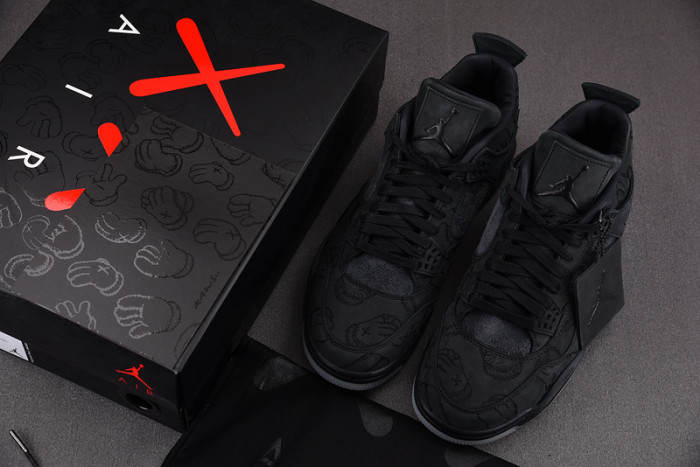 Air Jordan 4 Retro Kaws Black 930155-001