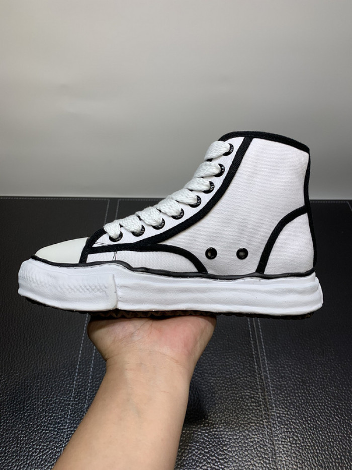 Ma*s*n mihara yasuhiro high top canvas sneakers