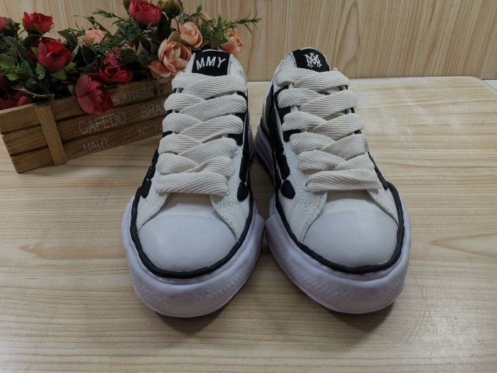 amiri x Ma*s*n mihara yasuhiro bone sneakers