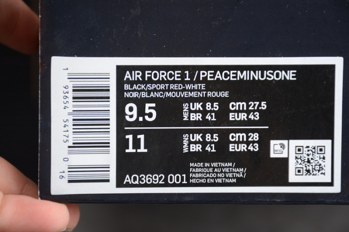 Nike Air Force 1 Low G-Dragon Peaceminusone Para-Noise AQ3692-001