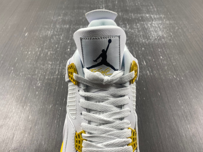 Air Jordan 4 White Yellow