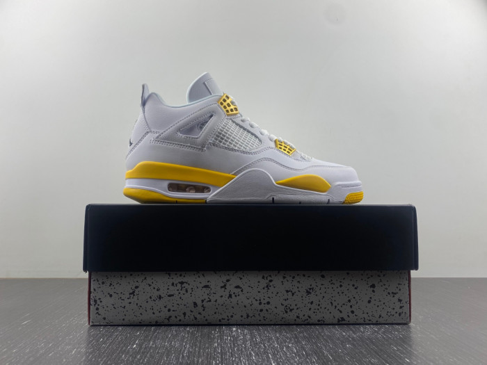 Air Jordan 4 White Yellow