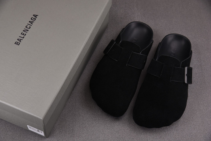 Balen x Birkenstock Sunday suede mules
