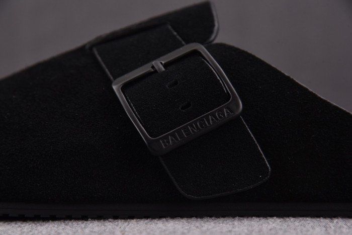 Balen x Birkenstock Sunday suede mules
