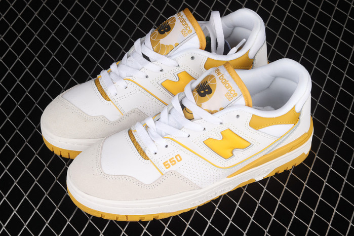 New Balance 550 Sea Salt Varsity Gold BB550LA1