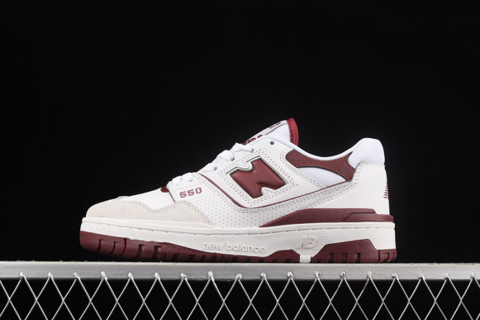 New Balance 550 Sea Salt Burgundy BB550LI1