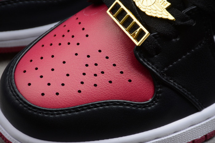 Air Jordan 1 Mid SE Black Dark Beetroot CZ4385-016
