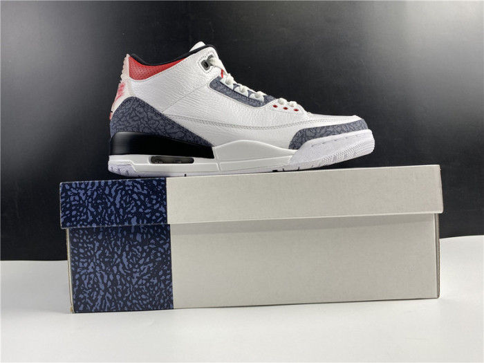 Air Jordan 3 Retro SE-T CO JP Fire Red Denim CZ6433-100