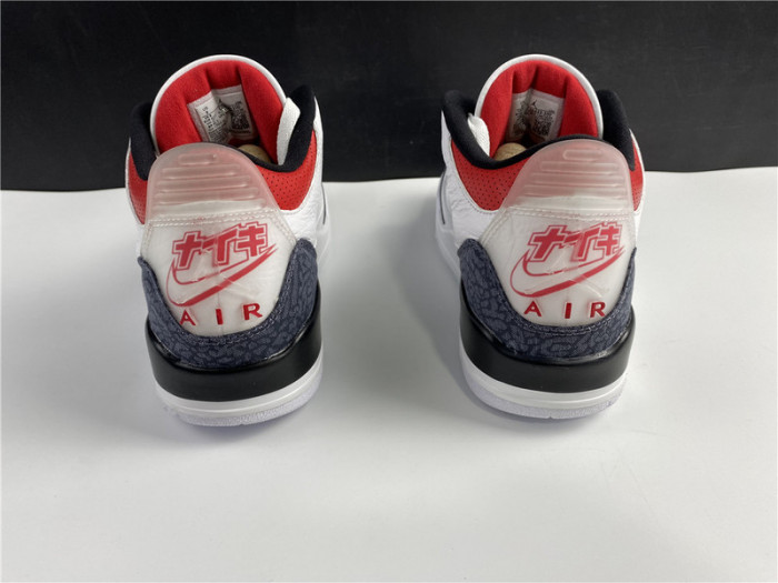 Air Jordan 3 Retro SE-T CO JP Fire Red Denim CZ6433-100