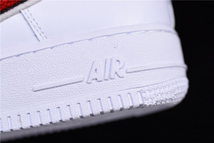 Nike Air Force 1 Low LV8 3D Chenille White Red Blue  823511-106