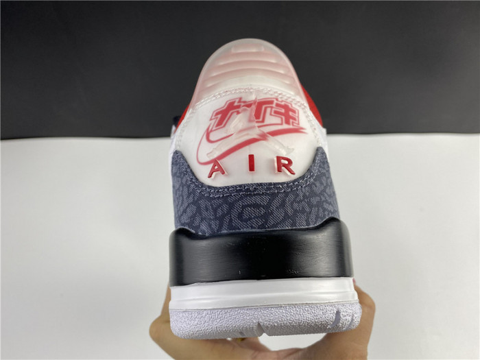 Air Jordan 3 Retro SE-T CO JP Fire Red Denim CZ6433-100