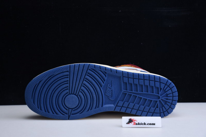Air Jordan 1 Retro High Union Los Angeles Blue Toe BV1300-146